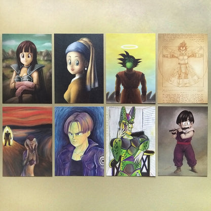 "DB  x  Fine art" Puzzle card set